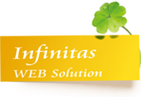 株式会社インフィニタス　WEB SOLUTION　ロゴ